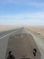 The road is long, but not much in the way of winding turns.